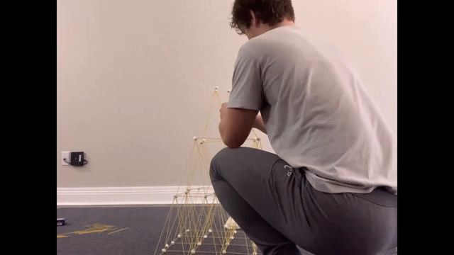 How to Build the Tallest Spaghetti Marshmallow Tower (6'8+) from a Purdue Engineering Student! смотреть онлайн