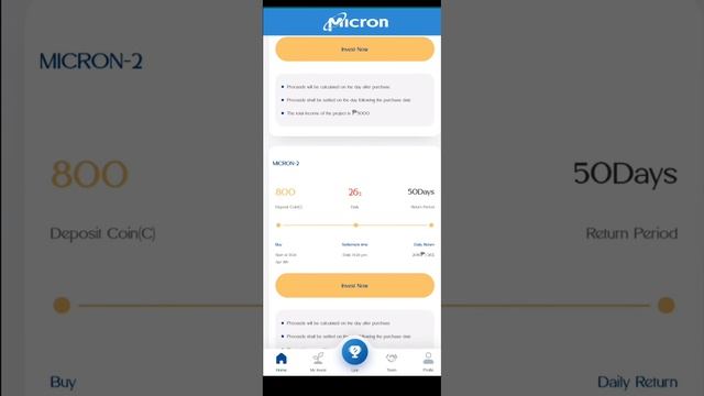 MICRON INVESTMENT PLATFORM!! смотреть онлайн