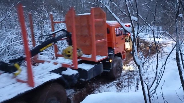 камаз лесовоз