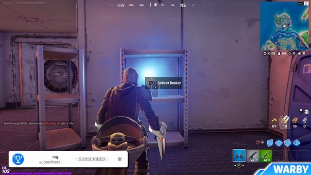 Find Beskar Steel deep in the belly of the Shark Location - Fortnite смотреть онлайн