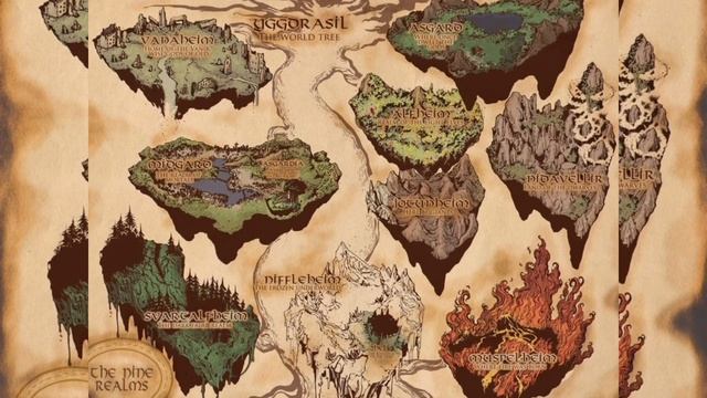 Yggdrasil: The Nine Realms in Norse Mythology смотреть онлайн