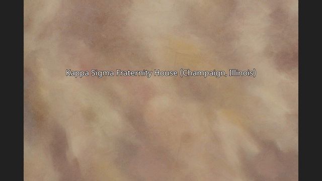 Kappa Sigma Fraternity House (Champaign, Illinois) смотреть онлайн