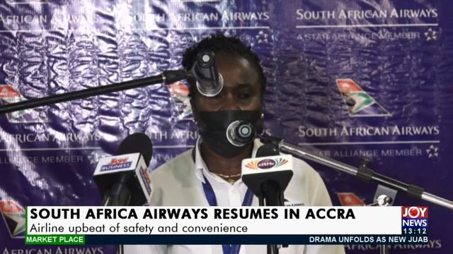 South Africa Airways resumes in Accra: Airline to upbeat of safety and convenience- (29-9-21) смотреть онлайн