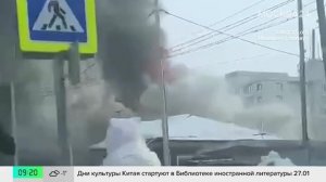 Новости регионов: в Барнауле тушат крупный пожар в центре города