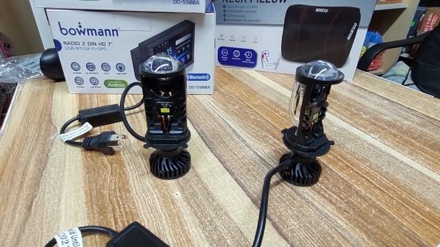 FOCOS LEDS H4 LUPA EL MEJOR FOCO PARA SU VEHICULO , 40000 LUMINES , смотреть онлайн