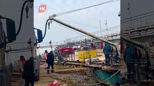 💬 Откачка мазута из потерпевшего крушение танкера завершена.
