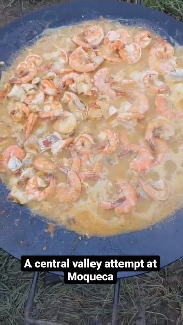 Moqueca - Brazilian Seafood Stew - Shrimp in Tomato & Coconut Milk - Cowboy Wok Discada смотреть онлайн