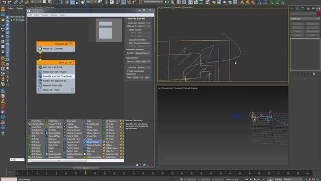 3D Max Particle Flow in Path In PF Source смотреть онлайн