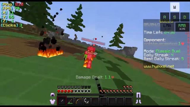 KEYSTROKES mod//Hypixel duels смотреть онлайн