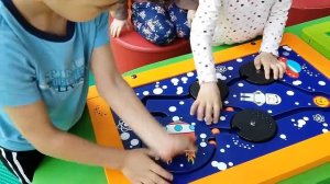 Обзор Новая Детская площадка  ТЦ Мега