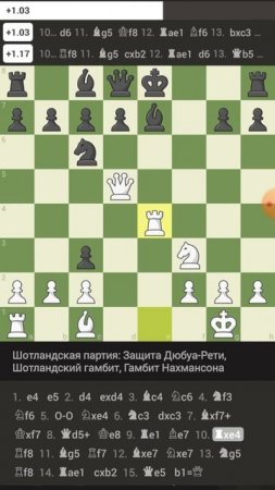 Гамбитная комбинация в центральном дебюте. #chess #chessgame #checkmate #chesscom #шахматы