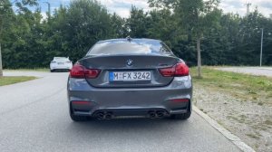 BMW M4 Competition Exhaust & Acceleration Sound (Stock + Akrapovic +Straight pipe)