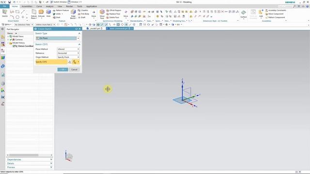 First Lecture | Sketch Commands | CAD | Siemens NX 12 | CAD Tutorials | Part 1 | ER JATIN SAPRA | смотреть онлайн