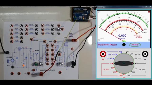فيديوDesign and lmplementation Voltmeter Ammeter and Ohmeter using Arduino