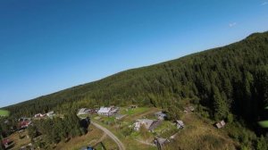 FPV Полет. Карелия, водопад поселок Падун.