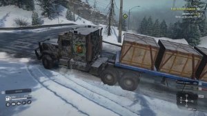 SnowRunner, Сноу Раннер.катает проф водитель, Аляска