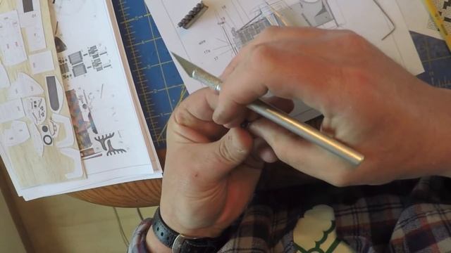 Pfalz D-IIIa Paper Card Model Part2: Finishing the Engine смотреть онлайн