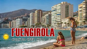 Испания. Город Фуенгирола. Очарование узких улочек, замка, набережной