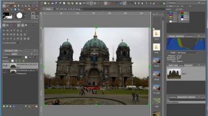PhotoLine Tutorial Stürzende Linien