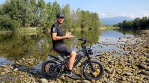 CREATA per il PURO DIVERTIMENTO ! Impressionate !  Bici Elettrica JANSNO X50