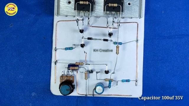 DIY Ultra Bass Powerful Amplifier100 watt with Transistor/ how to make Amplifier/ New Circuit смотреть онлайн