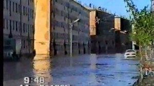 Наводнение в Сусумане. Колыма. 1995 г. Часть 13