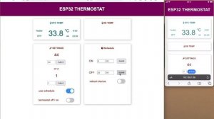 ESP32-C3 (ESP-C3-12F) thermostat