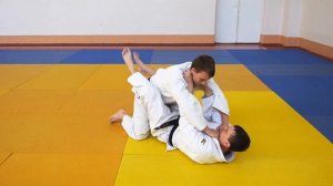 RYOTE JIME / Удушение спереди кистями / 両手絞