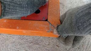 few know the secret trick of cutting and welding square pipes | arc welding