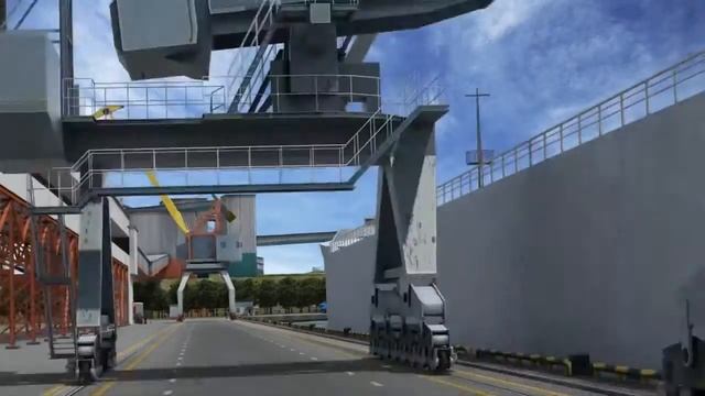 3Д анимация Таманского порта смотреть онлайн