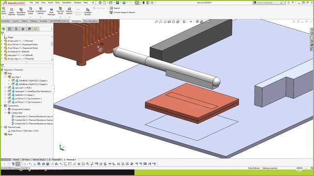 SOLIDWORKS Thermal from Beginning to End (Simulation Webinar) смотреть онлайн