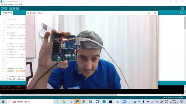 CPB Arduino W5100 Ethernet ROBUSTA PROFISSIONAL смотреть онлайн