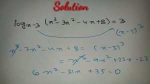 Find the number of solutions | Logarithms | Quantitative Aptitude