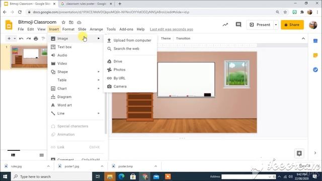 Paano gumawa ng Bitmoji Classroom Using Google Slides
