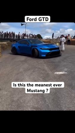 The meanest ever Ford Mustang is here _ #cars #mustang #trendingshorts