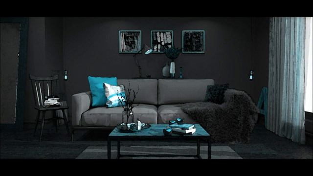 3D Interior Render/Visualisation Animation SketchUp/Maxwell Render