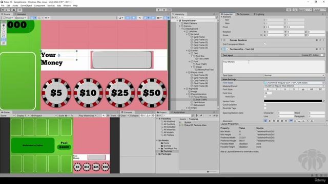 Build a Poker Game in Unity Complete Development Course