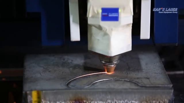 Режем лазером 100мм сталь! YLaser S8-4020C-20kW смотреть онлайн