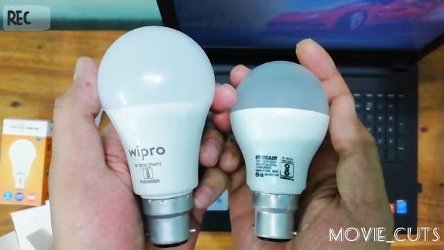 Everedy vs Wipro Garnet 10 watt LED Bulb comparison and review || Eveready LED Vs. Wipro Garnet ||