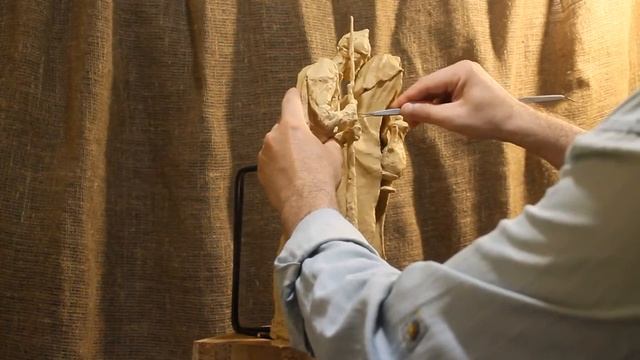 Скульптура.Скульптор Дмитрий Морозов. Изготовление статуэтки.