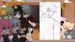 Dekus past classmates react to his future | sad deku/villain deku|mha| neko aria|