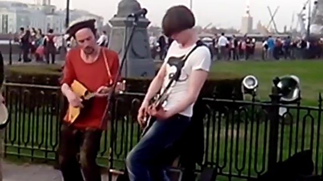 Уличные музыканты Санкт-Петербург смотреть онлайн