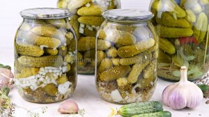 🥒Вкуснейшие маринованные корнишоны на зиму! Кисло сладкие огурцы