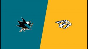 Матч NHL Нэшвилл Предаторз — Сан-Хосе Шаркс  22.01.25|Nashville Predators — San Jose Sharks