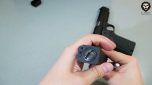 Страйкбольный пистолет KJW Hi Capa Colt 1911 CO2 видео обзор