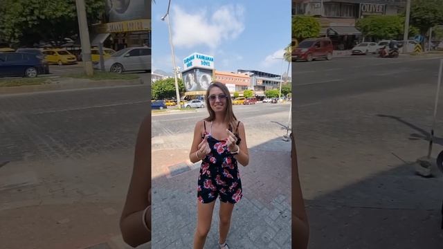 Центр города Аланья. Турция 2023