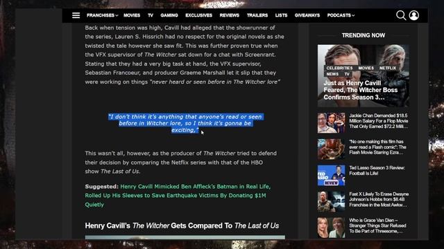 The Witcher Season 3 Showrunner LIED VFX Artist Confirm More CHANGES! This Is Why Henry Cavill LEFT