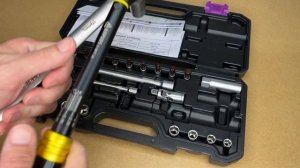 ANPUDS 3/8-Inch Drive Torque Wrench Set