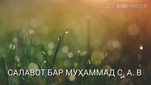 Очень красивый читает САЛАВОТ бар Муҳаммад С. А. В