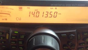 TS-2000 работа CW